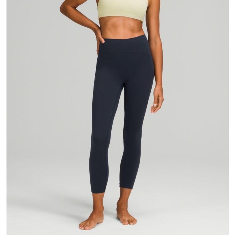 lululemon instill High rise legging navy women's size 14 yoga